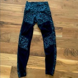 High waisted lululemon wunderunder leggings